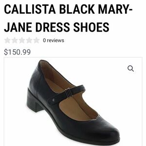 Dansko Black Mary-Jane Dress Shoes